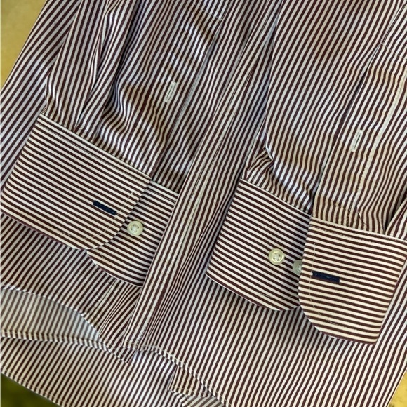 Izod big and tall striped dress shirt - Picture 4 of 4